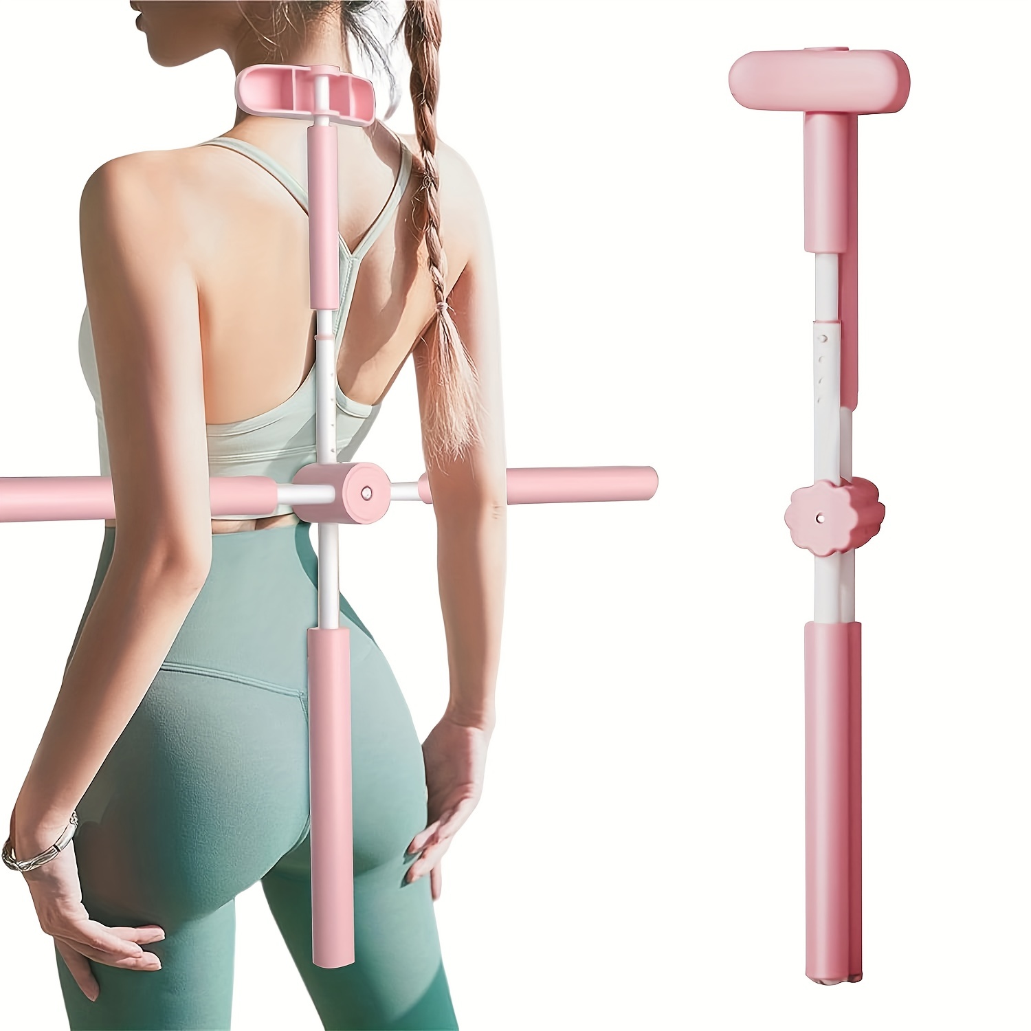 Yoga Back Opener, Posture Corrector, Standing Training Stick