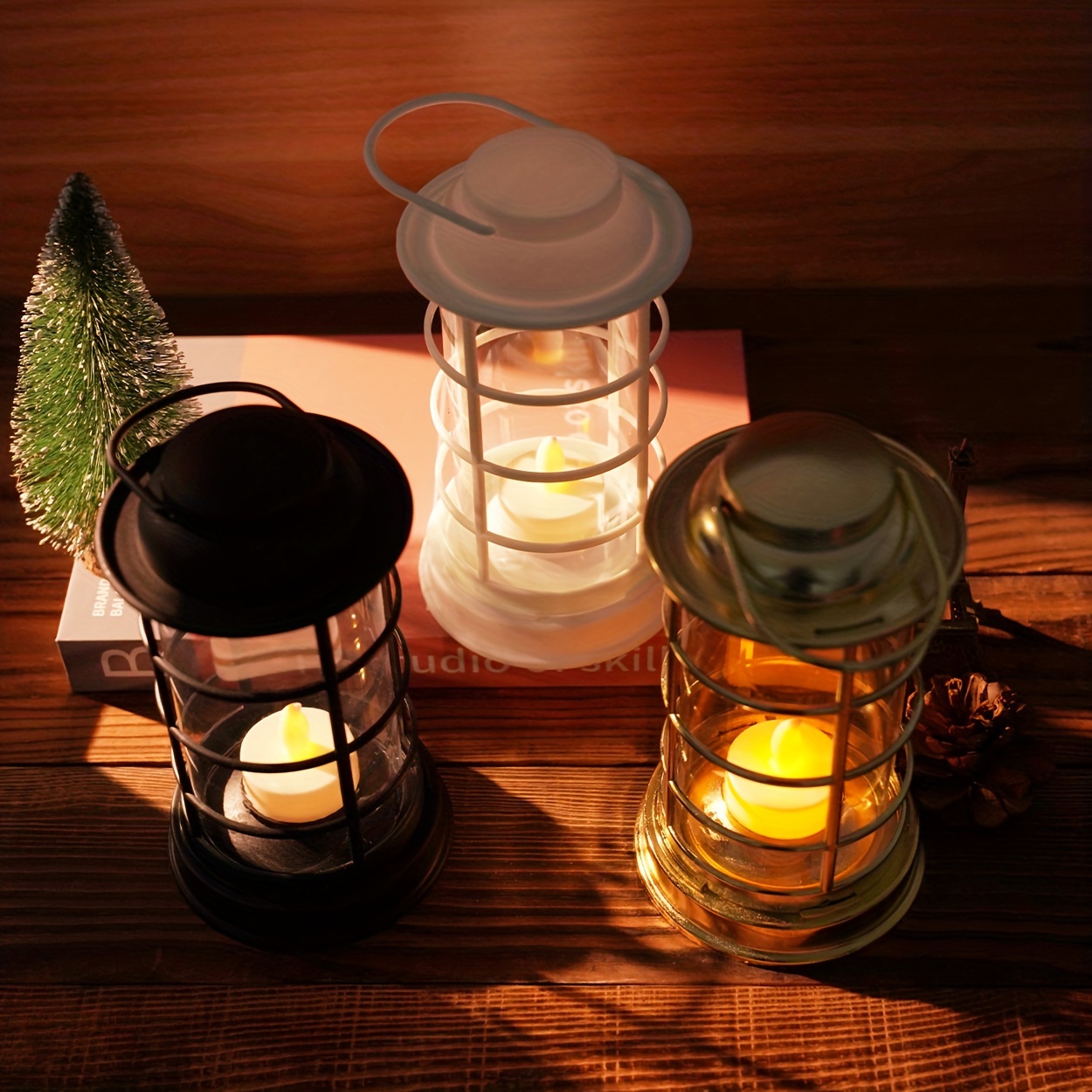 Hollow Out Light, Outdoor Camping Night Light, Decorative Candle