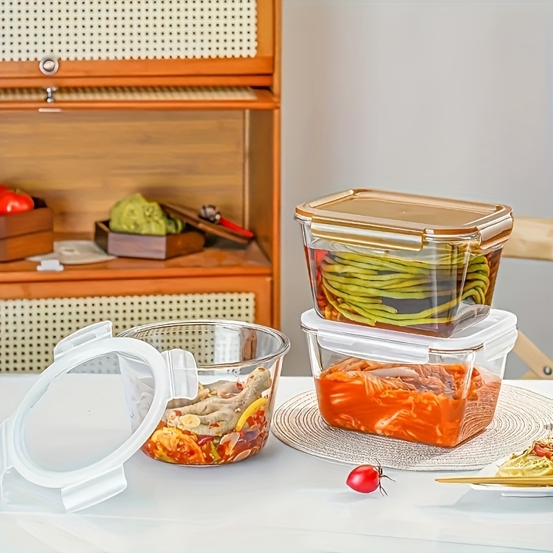 Glass and Basket Storage Containers