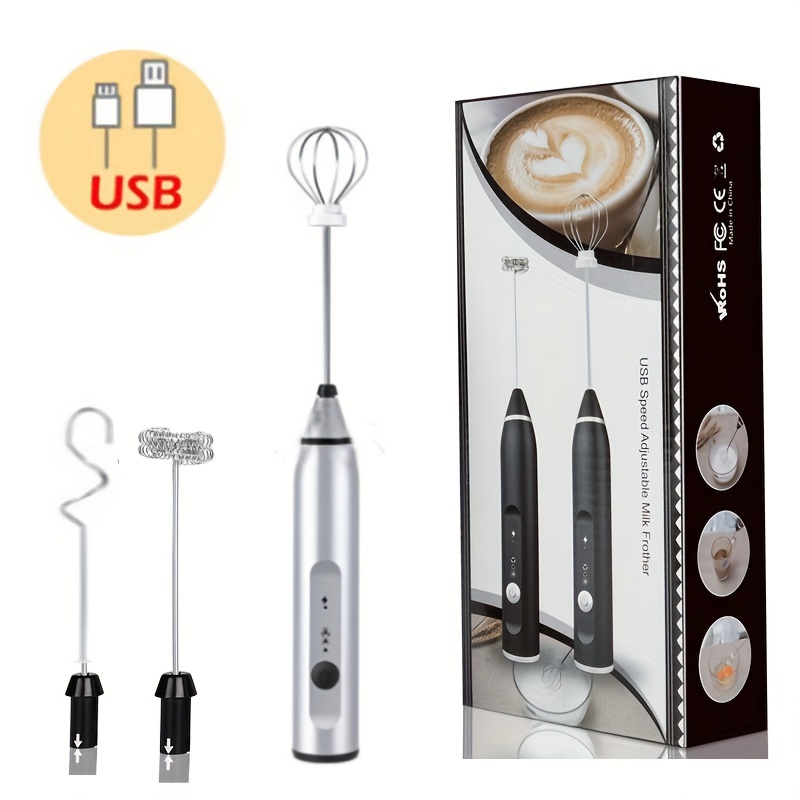 USB Household Small Electric Whisk Blender Milk Mixer Beater Frother  Kitchenware