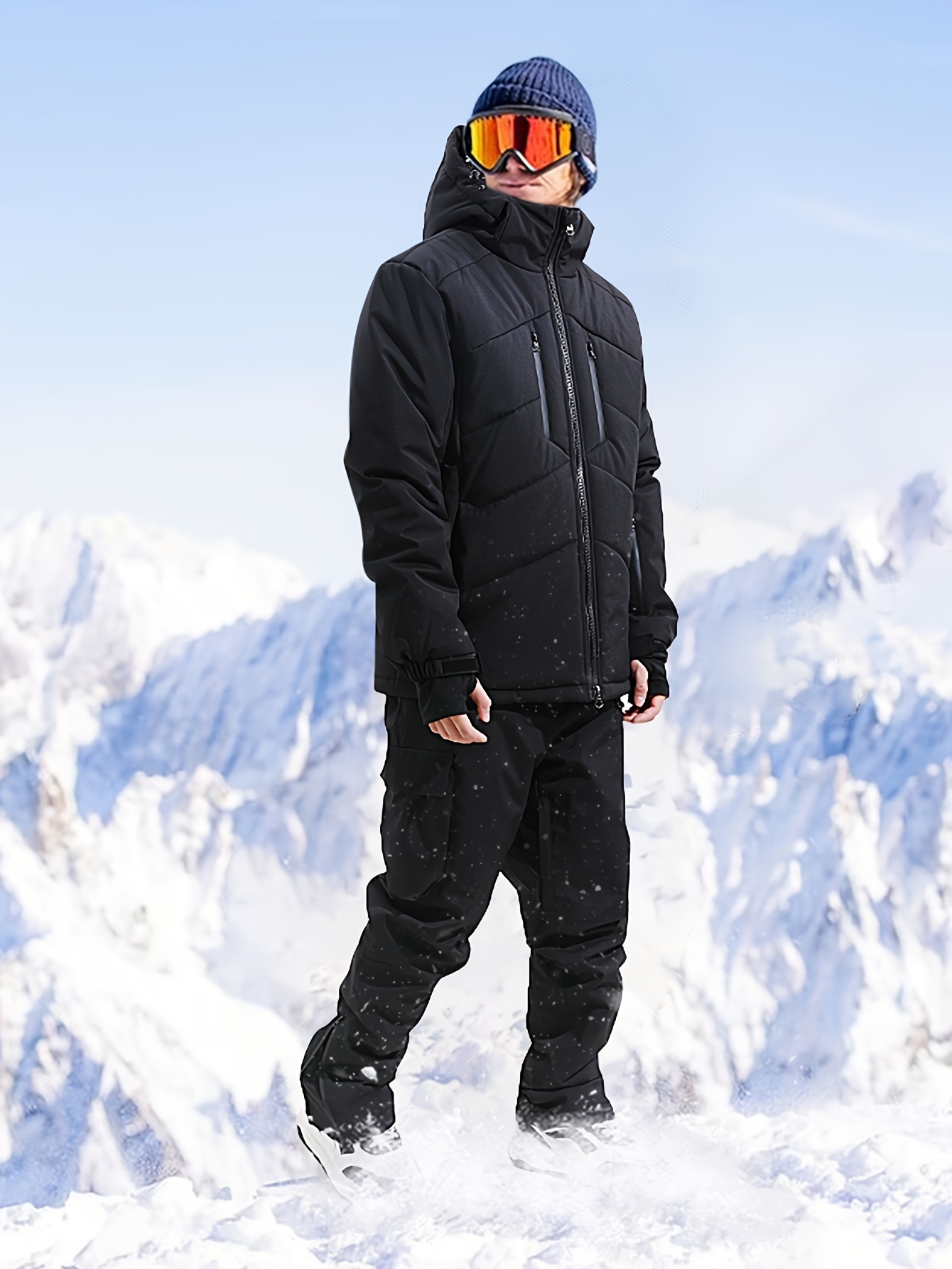 Pantalons De Ski Homme Vestes - Temu France