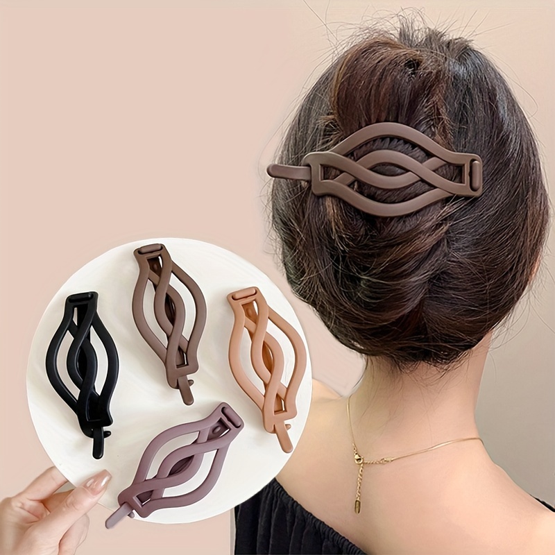 Temu 10/20/30/50pcs Mini Claw Clips Nonslip Claw Clip Side Clip Solid Color Hair Clip, Hair Pin, Hair Barrette Hair Styling Clips, Christmas Gifts, for