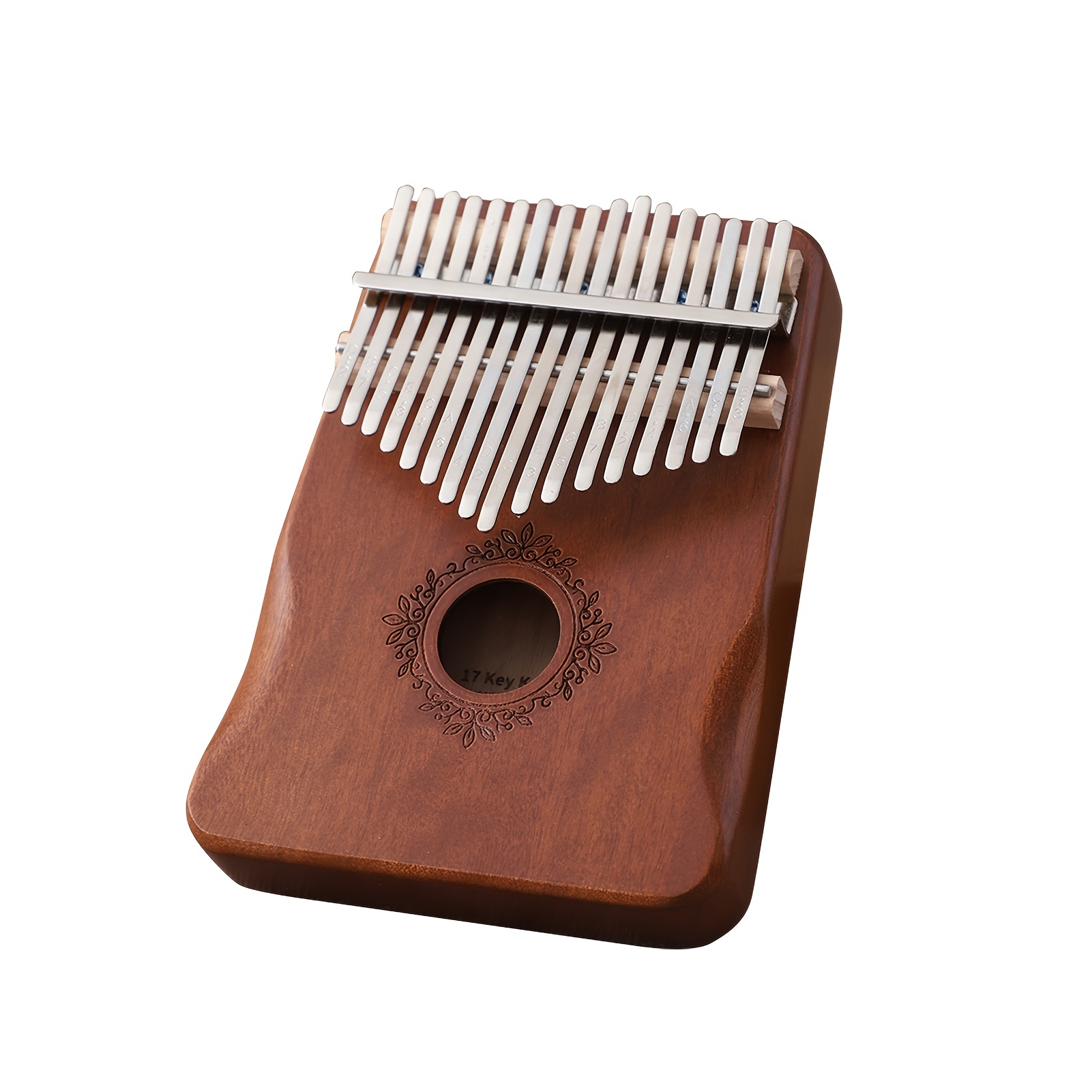 17 Keys Kalimba Thumb Piano - Portable Instrument for Professional and Beginner Players
