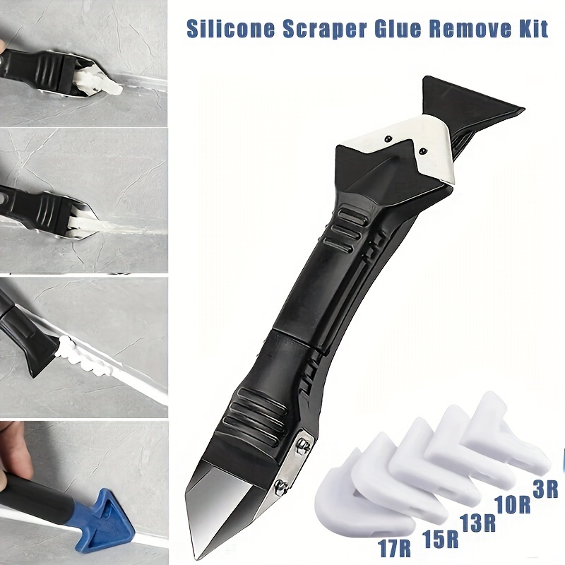 Silicone Caulk Remover Tool Caulking Remover Tool Silicone Trowel Remove  Scraper Caulk Remover Glass Glue Angle