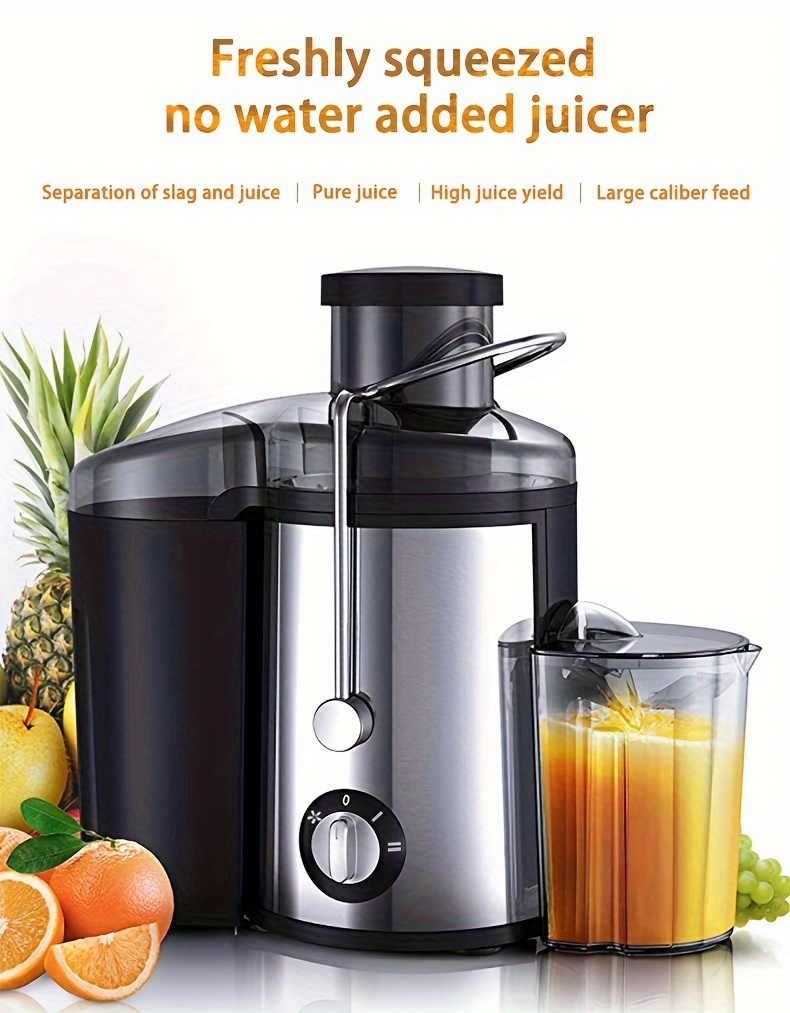 Electric Juicer Machine Juicer With Wide Chute For Whole - Temu