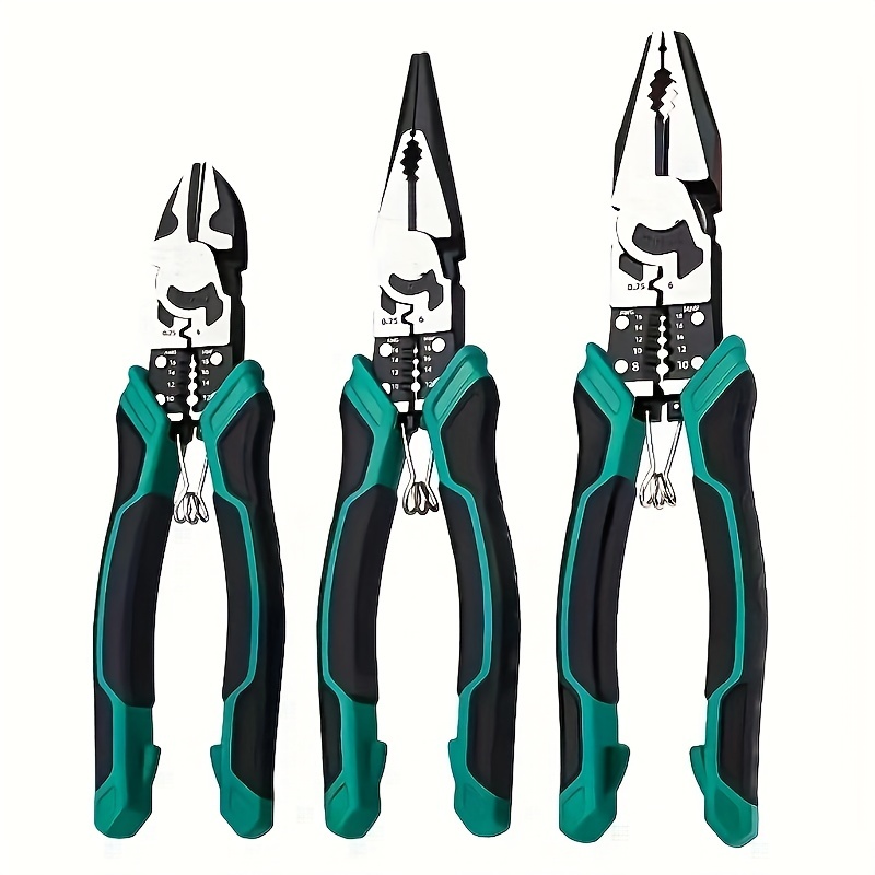 High Leverage Pliers Set Long Needle Nose Pliers Diagonal - Temu