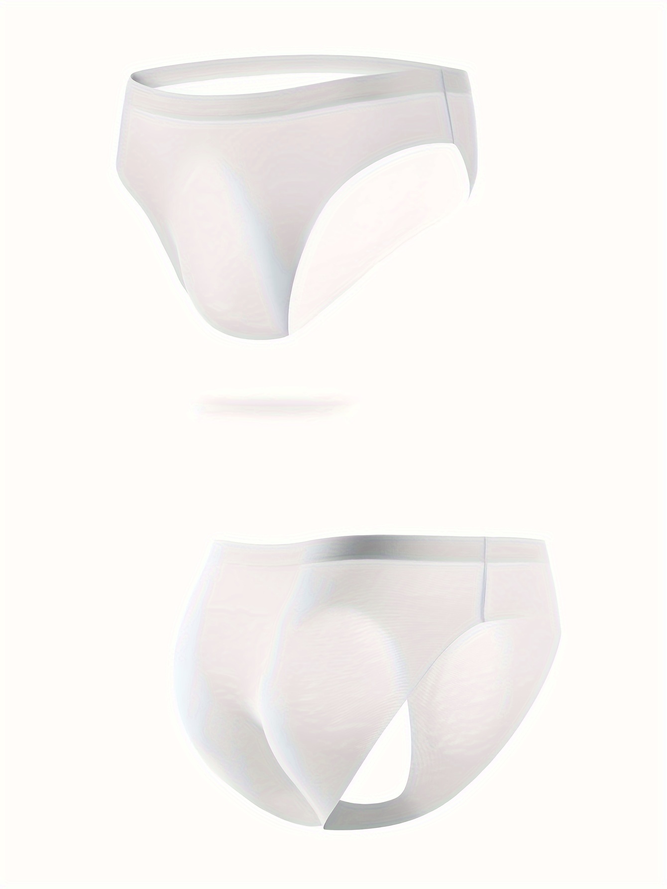 6 pcs Ice Silk Seamless Underwea Mid-waist Plus Size Briefs Summer  Breathable Comfortable Panties for women M-XXL