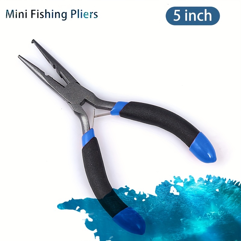 5' 'mini Fishing Pliers High Carbon Steel Split Ring Cutter - Temu Mexico
