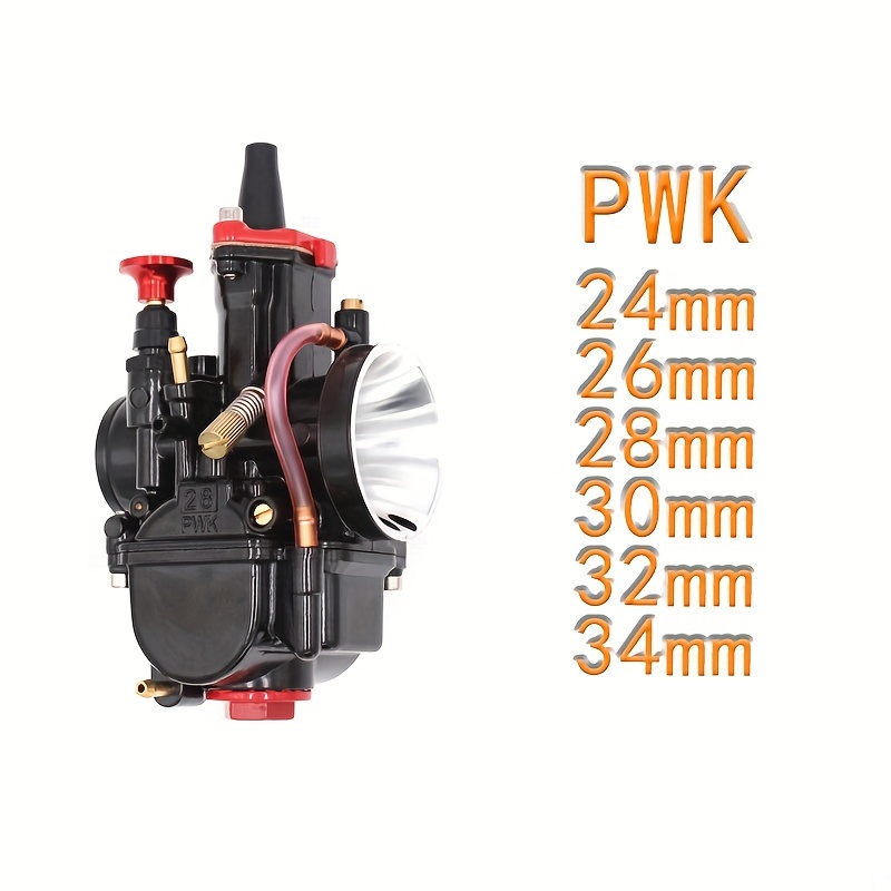 26mm PWK 26 Carburetor Upgrade Racing Carb For 140cc Pit Bike GY6 125cc  Scooter