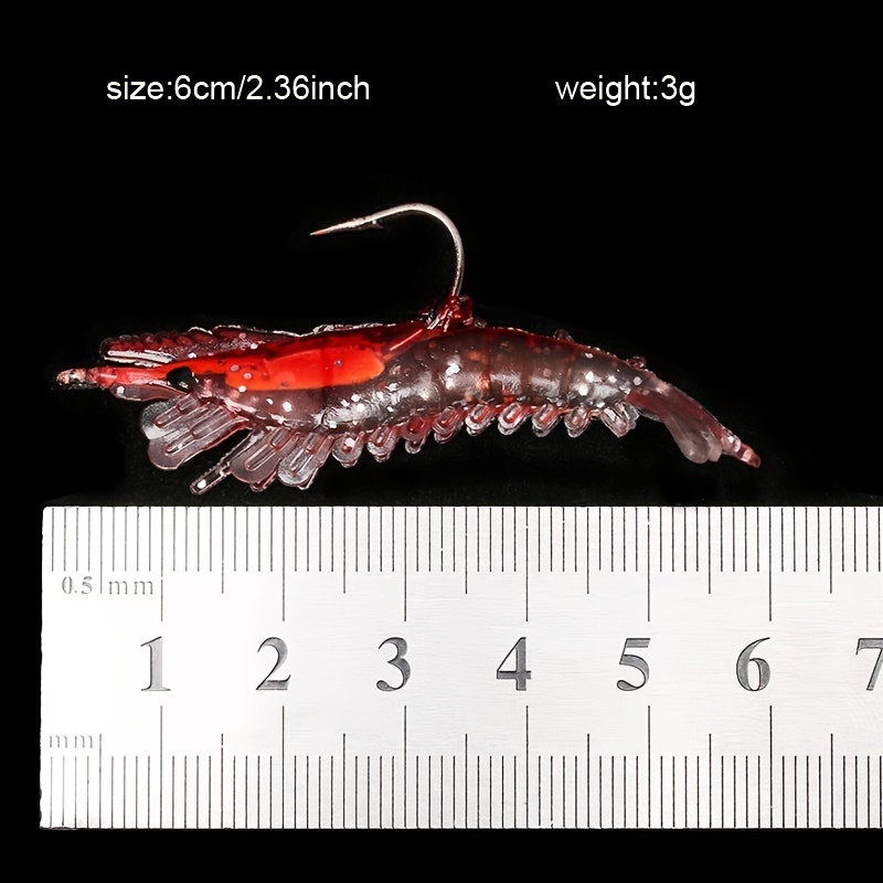 Realistic Soft Shrimp Fishing Lures Sharp Hooks Perfect - Temu Canada