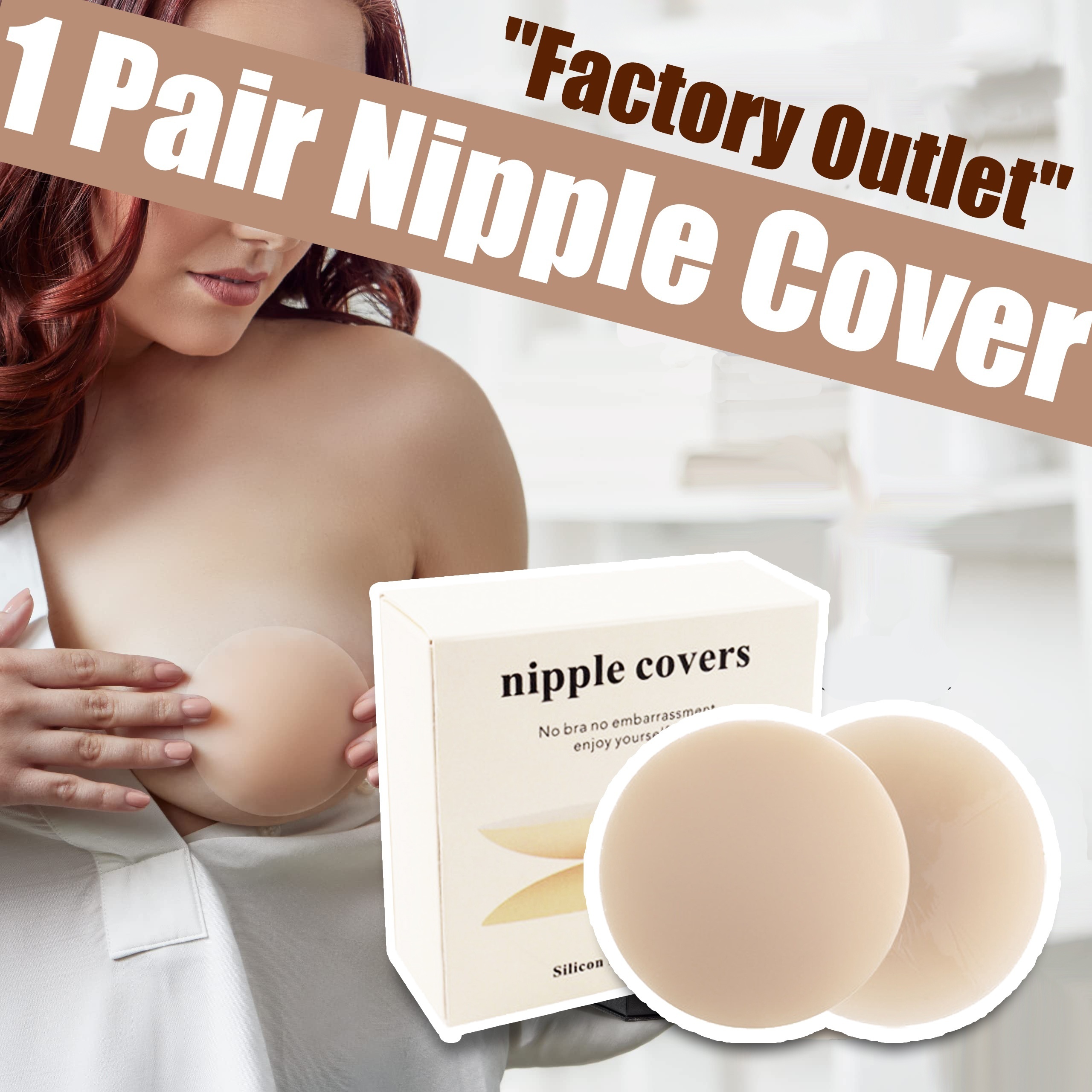 Reusable Silicone Nipple Covers Invisible Self adhesive - Temu