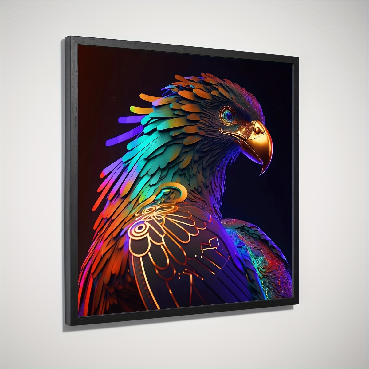 Animal Series Eagle Pattern Rhinestone Diamond Painting - Temu