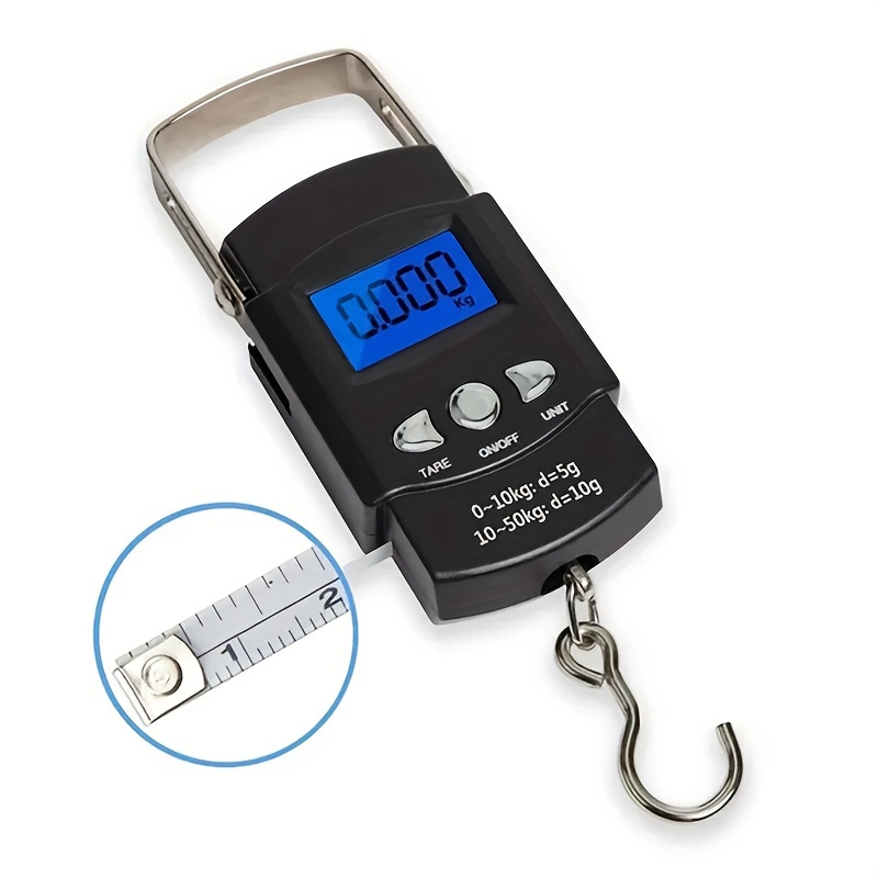 Hand Scale Portable Lcd Electronic Travel Hanging Fish Scale - Temu