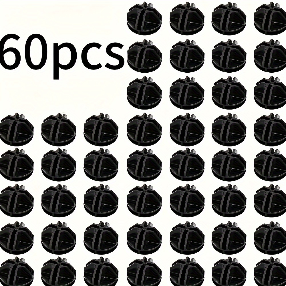 20 Stück Drahtwürfel Verbinder Weiß - Kunststoff Stecker Für Regalaufbau