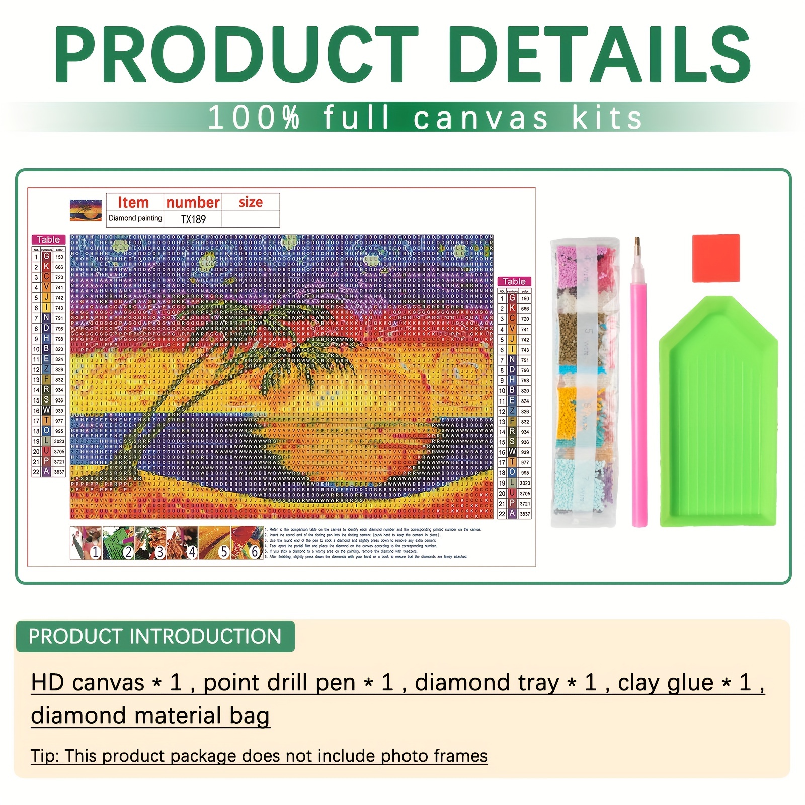 Artificial Diamond Painting Kits Landscape Pattern - Temu