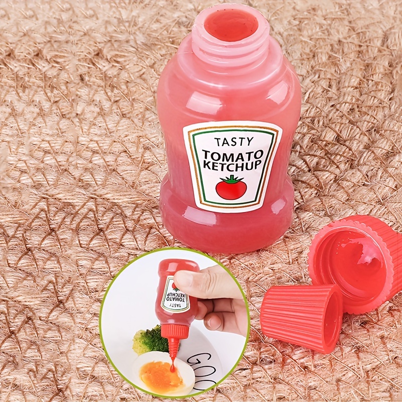 Mini Sauce Bottles, Mini Ketchup Bottles, Condiment Squeeze Bottle, Plastic  Portable Containers Bottle For Office Lunchbox Picnic Oil Soy Sauce Honey  Salad Dressing, Spice Bottle, Kitchen Utensils, Kitchen Stuff - Temu