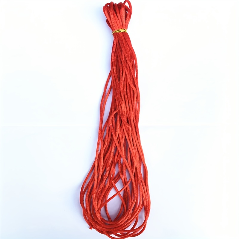 Rattail Satin Cord Macrame Beading Nylon Chinese Knot Rope - Temu