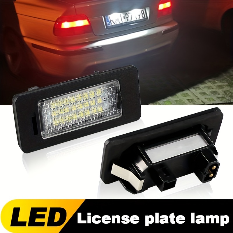 Led License Plate Light Canbus Number Lamp E92 E93 F30 - Temu