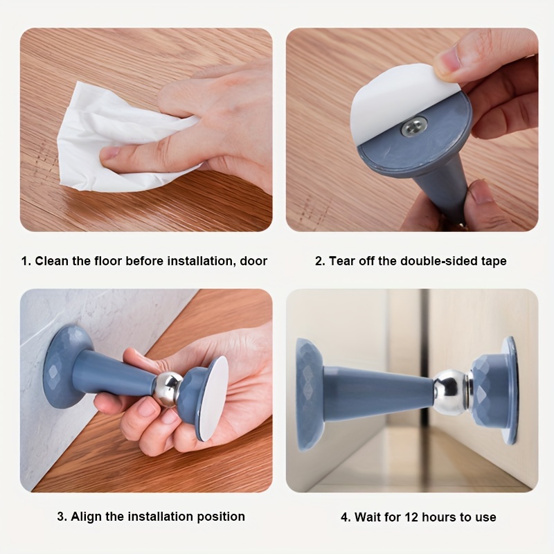 Strong Magnetic * Magnetic *s For Bottom Of Door Magnetic Door Stop,  Double-Sided Adhesive Tape
