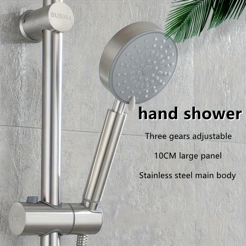 All Metal Shower Head Hotqing High Pressure Rainfall - Temu