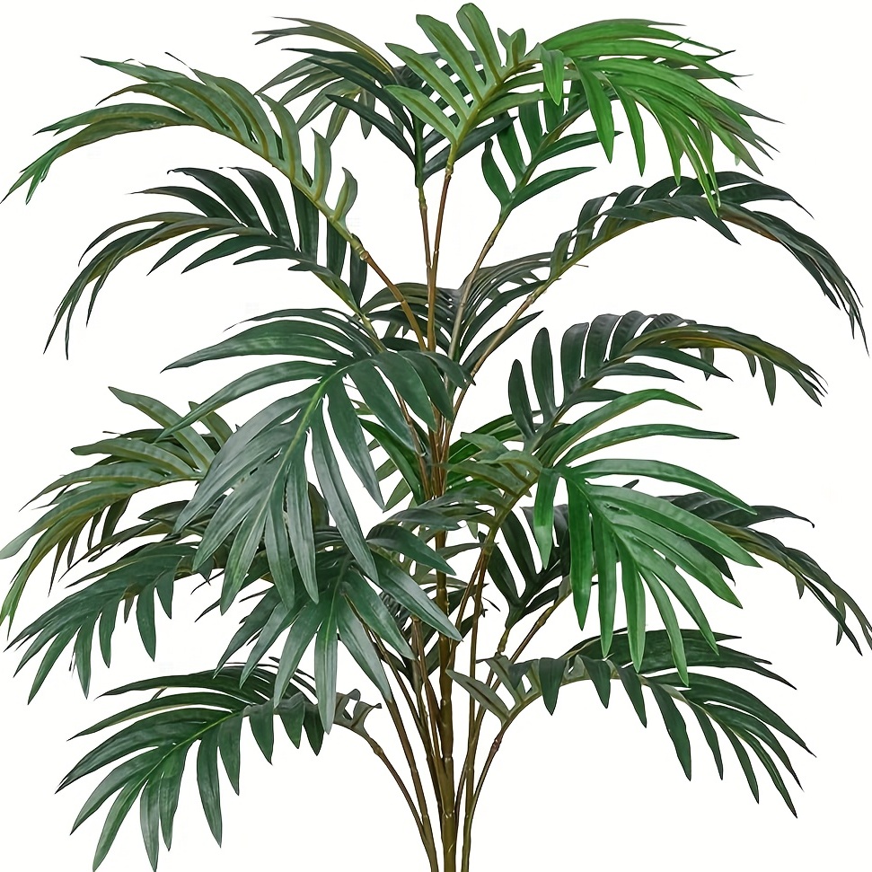 

Bring The Tropics Home With This Large Artificial Palm Tree Leaves Bunch!