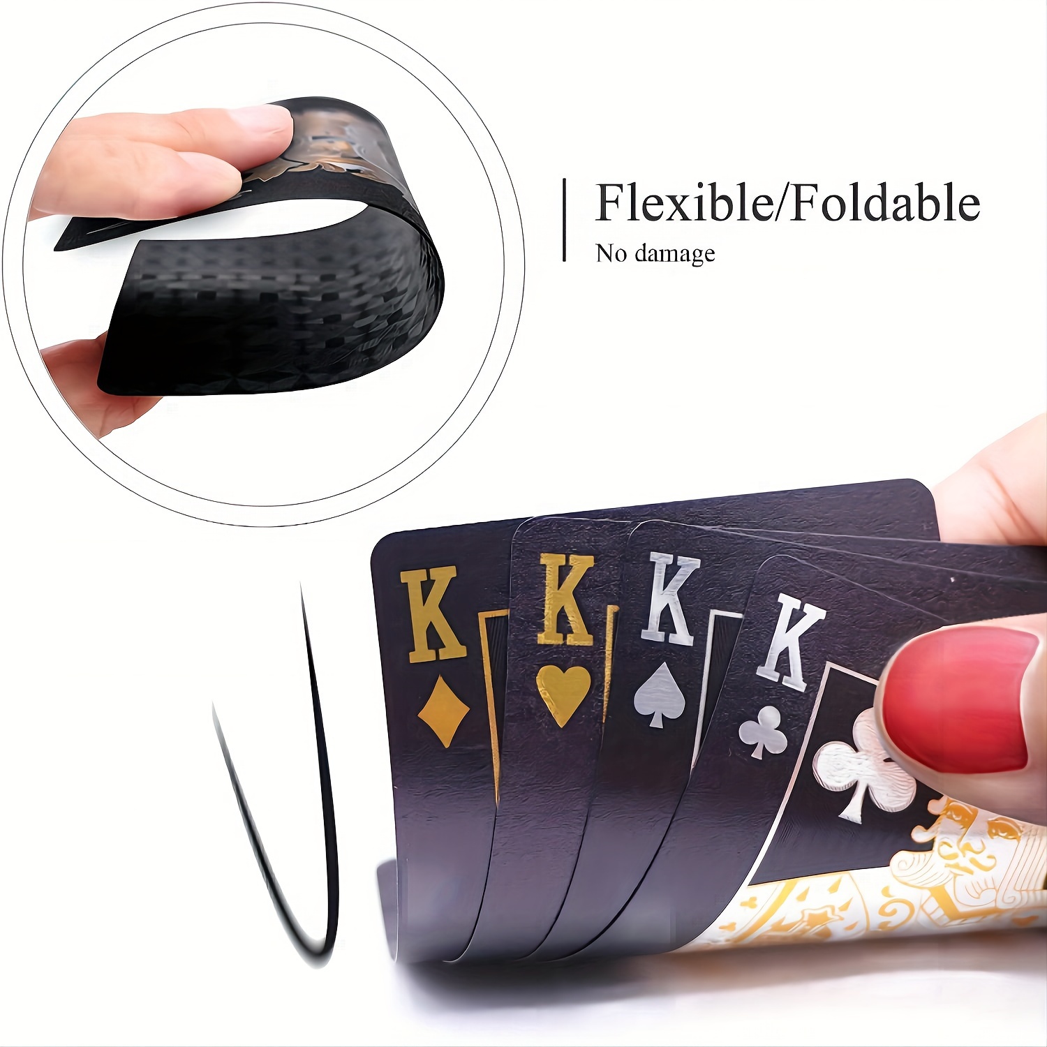 Waterproof Playing Cards Plastic Playing Cards Gift Poker - Temu