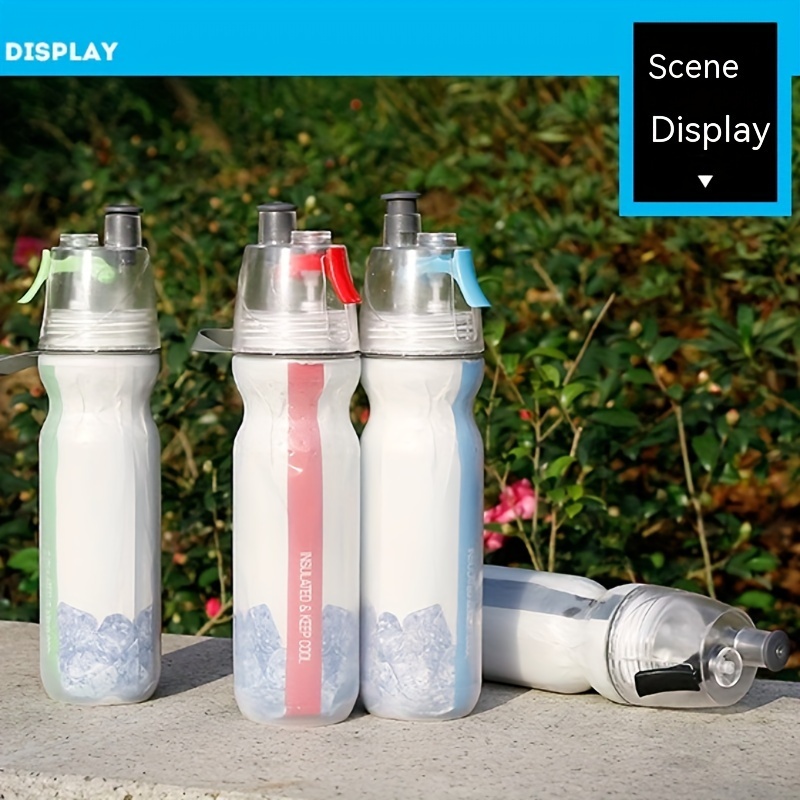 Water Bottle Keep Water Cool  Outdoor Sports Spray Bottle