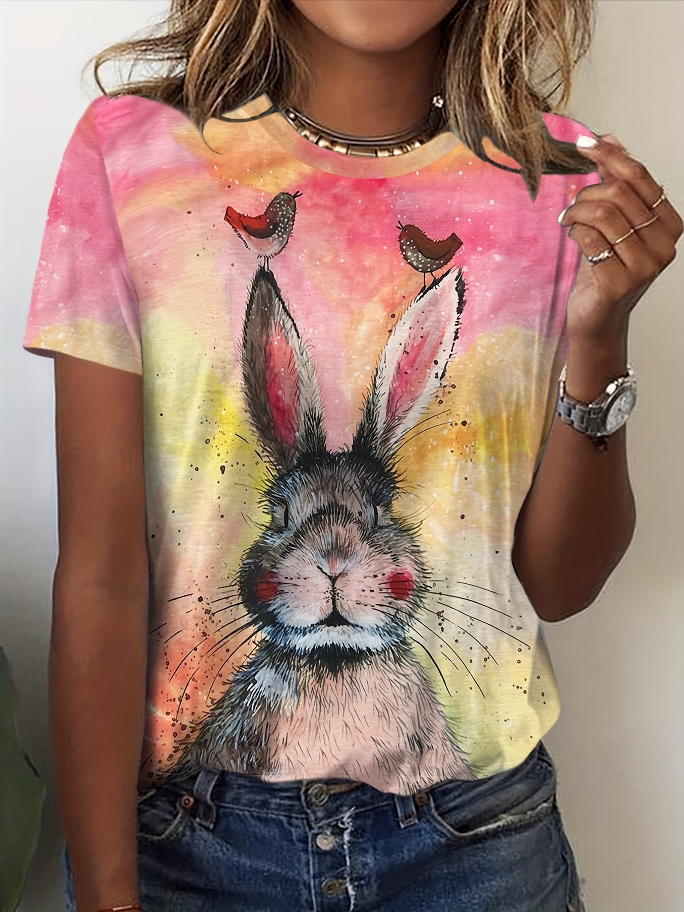 Rabbit Shirt - Temu