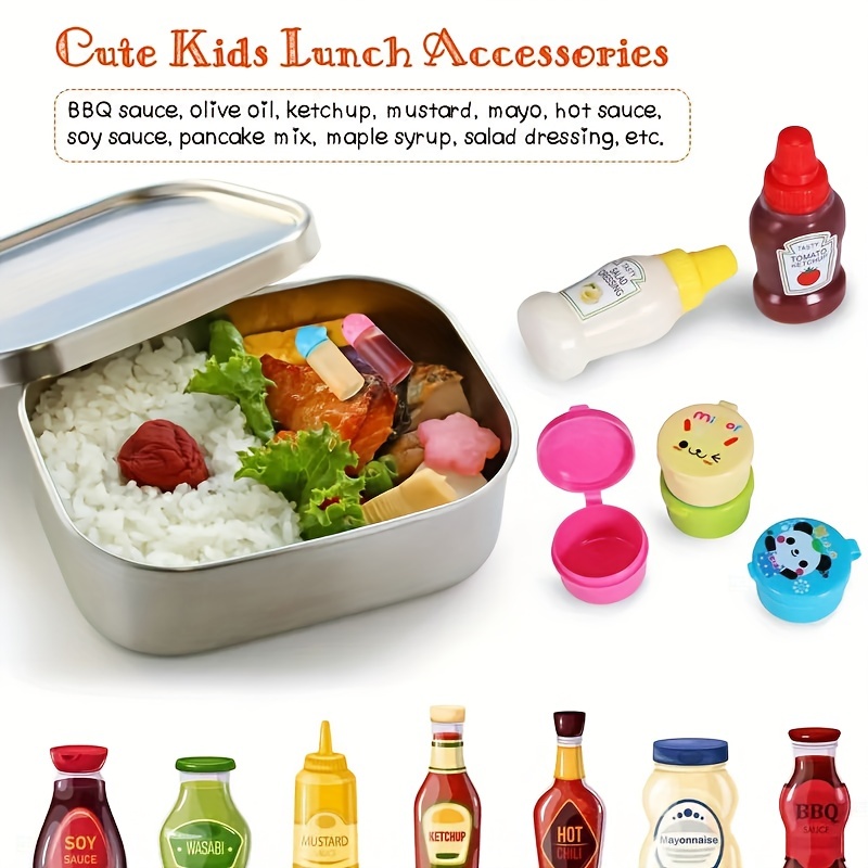 Set Animal Food Picks Animal Lunch Box Decoration Set - Temu Chile