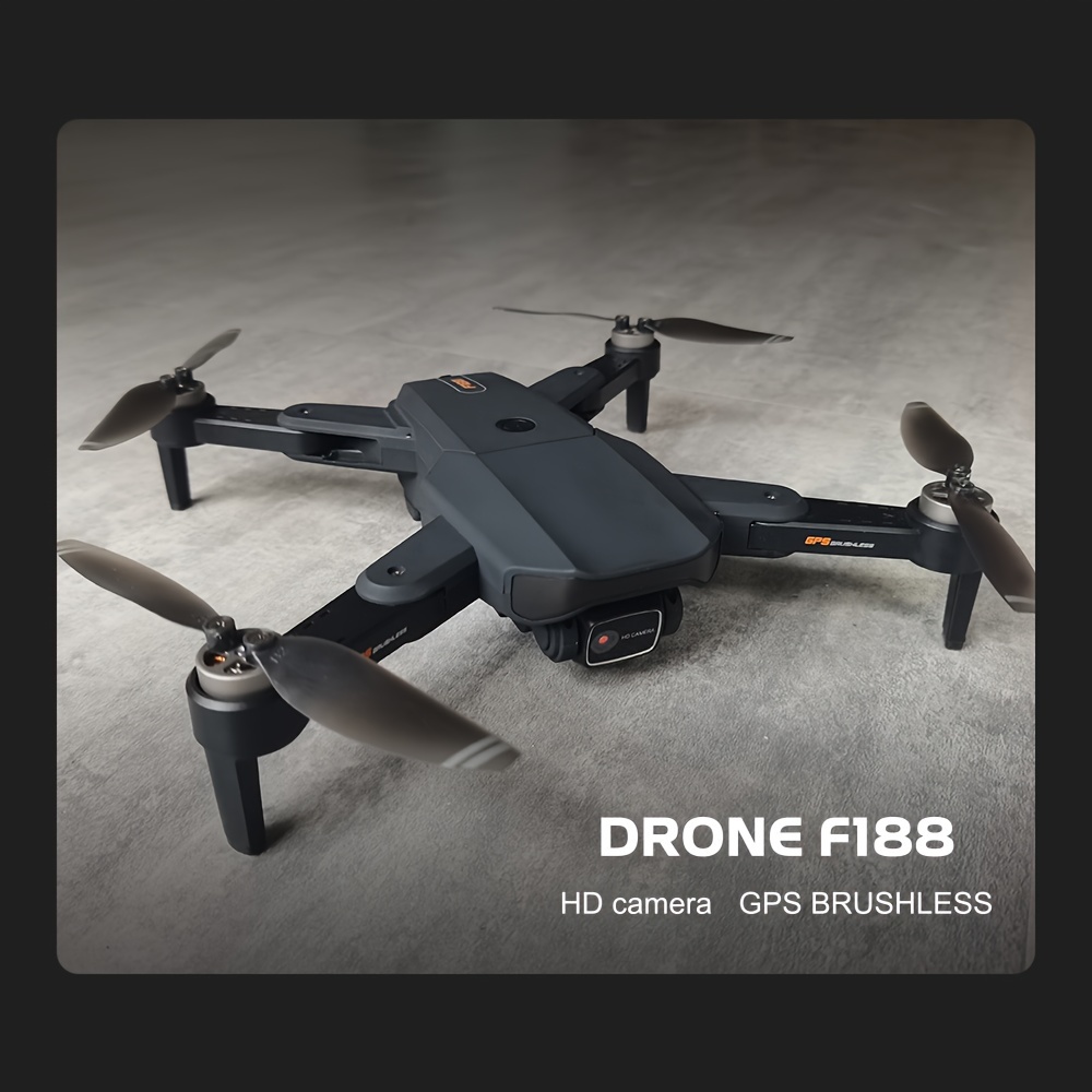 F188 GPS RC Drone With Dual Camera, 5G Remote Signal, Optical Flow Hovering, Smart Follow, One-Key Return, Gesture Control, With Storage Bag details 17