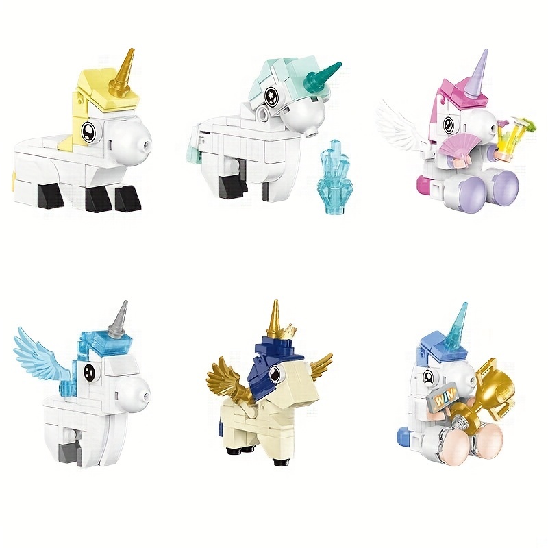 LEGO Brick Unicorn Minibuild 3D model