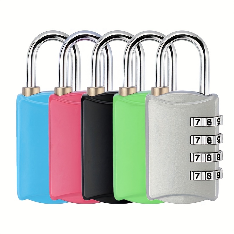 Mini Colorful Locks With Keys For Suitcase And Luggage, Metal