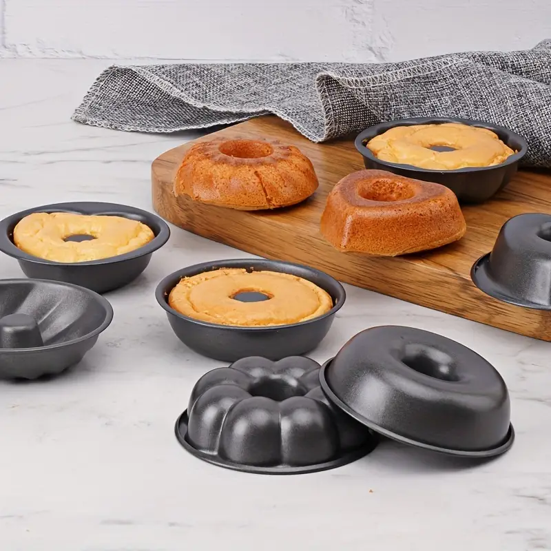 Doughnuts Mould, Non-stick Mini Bundt Mould, Fluted Tube Cake Mold, Baking  Tools, Kitchen Gadgets, Kitchen Accessories, Home Kitchen Items - Temu