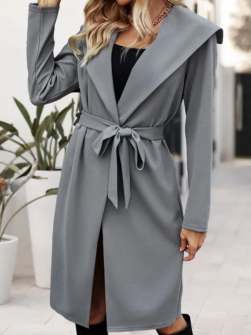 Elegant Winter Long Coats For Women - Temu