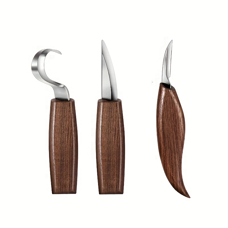 Goxawee Wood Carving Tools, Wood Carving Knives, Whittling Wood Carving Kit  For Adults And Beginners Spoon Carving Cutter - Temu United Arab Emirates