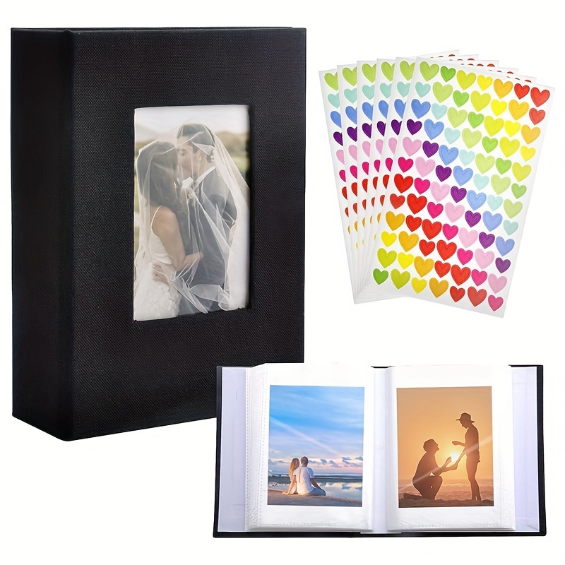 Photo Album Cloth Surface Diy Photo Album Laminated Self - Temu