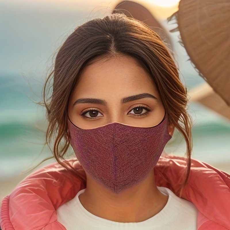 1pc Soft Breathable Sports Face Mask Women Lightweight Reusable Washable  Exercise Athletic Workout Gym Cloth Masks