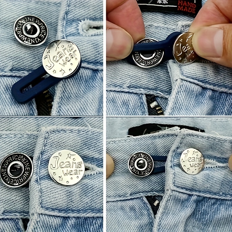 Buttons Pants Extender Button Jeans Extender Button Metal - Temu