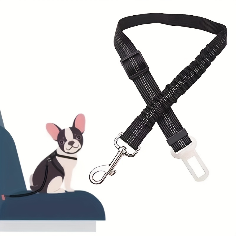 Cinturón De Seguridad Para Mascotas En El Coche Arnés - Temu