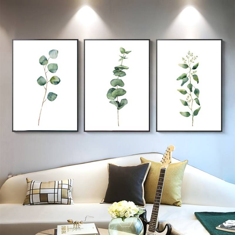 Vibrant Green Plant Posters: Add A Room No Frame - Temu Australia