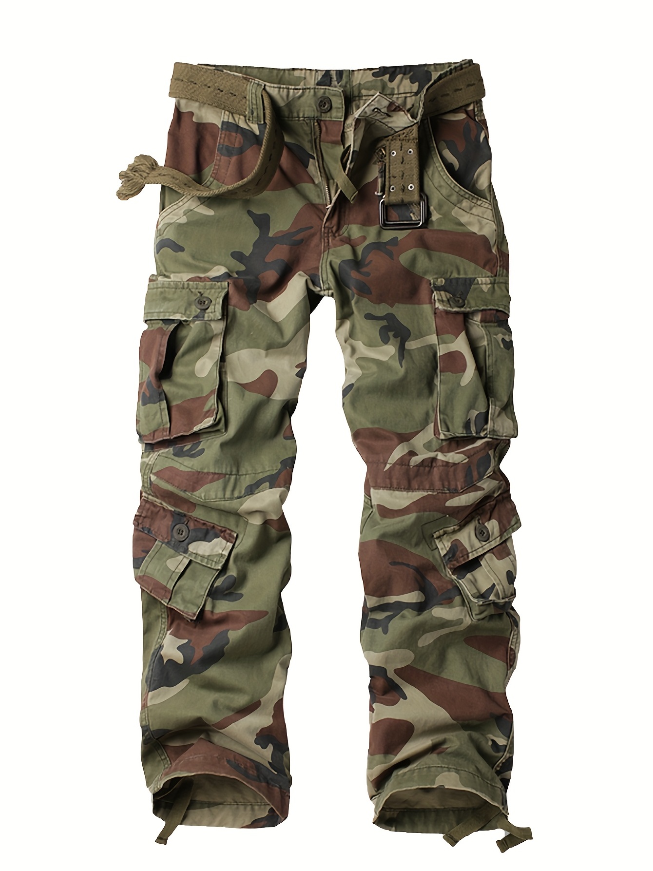 Men's Camouflage Tactical BDU Pants | Military Cargo Fatigues, Camo Fashion  Trousers for Outdoor, Hunting, and Urban Wear
