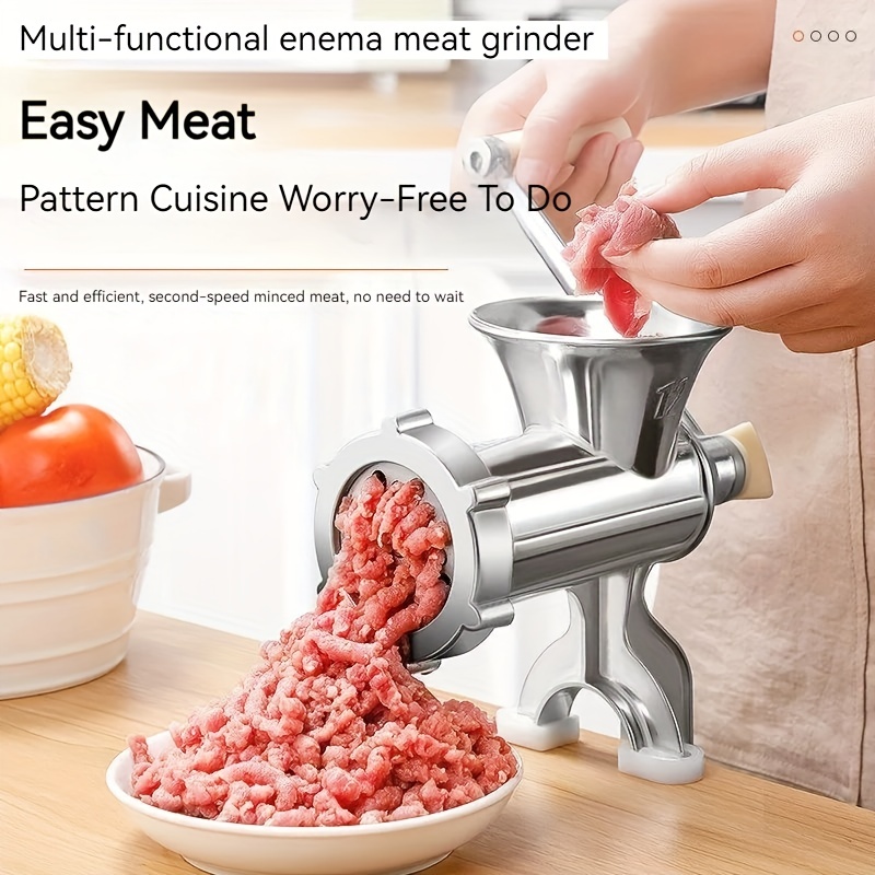 Stainless Steel Meat Grinder Professional Grade Kitchen Tool - Temu