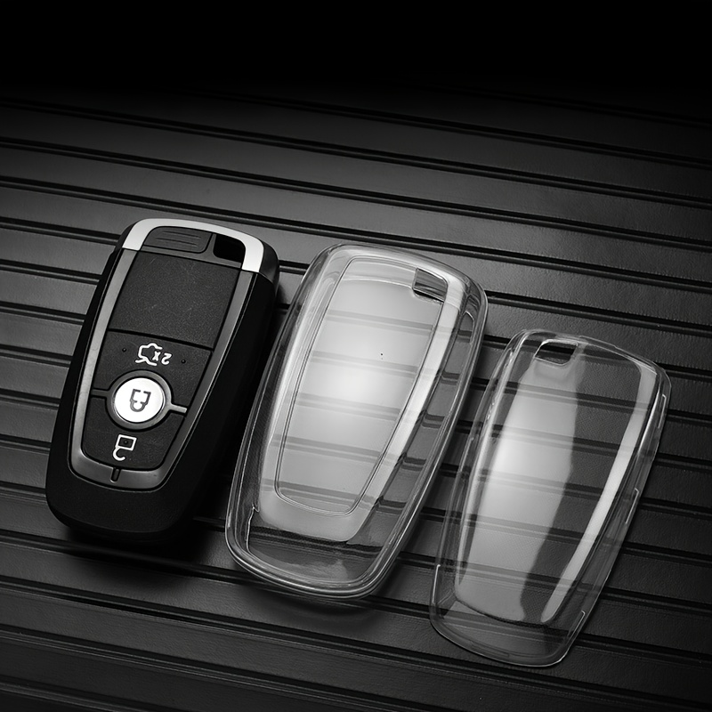 Tpu Car Remote Key Case Cover Shell Fob Ford Edge Fusion - Temu