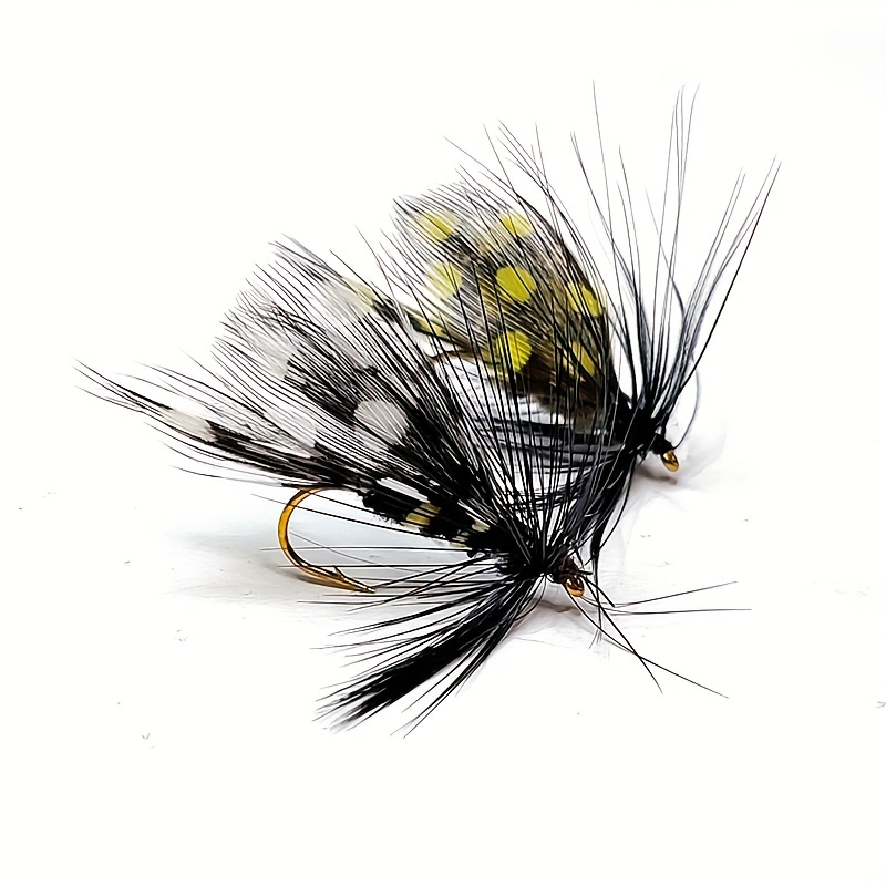 3x 2 Pieces Simulation Flies//bee Bait, Artificial Floating Bionic Insect,  Fishing Lures For Bass Pike Walleye Trout Saltwater Freshwater