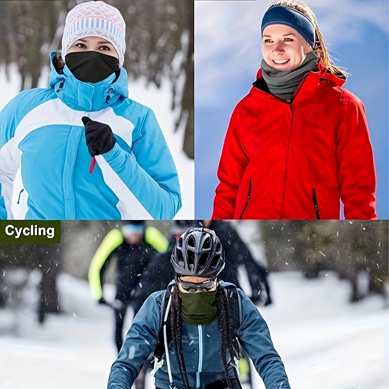 Face Mask Motorcycle Windproof Outdoor Skiing Snow Snowboard Neck Winter  Warmer