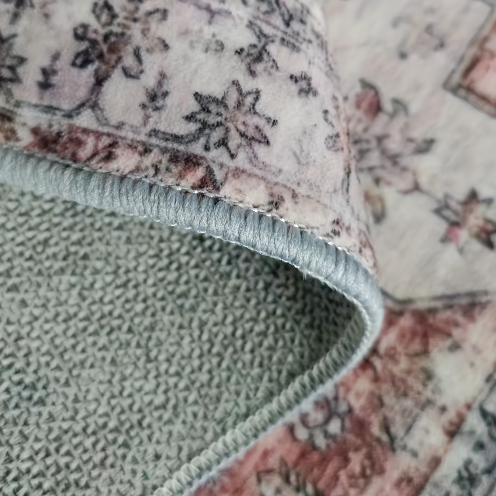 Faux Cashmere Thickened Carpet TPR Bottom 1.8kg/m2