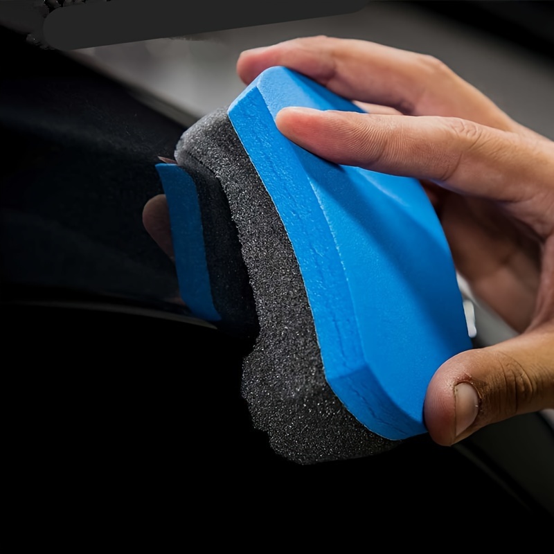 3 Pack Car Detailing Sponges - Ideal for Cleaning, Waxing, and Polishing