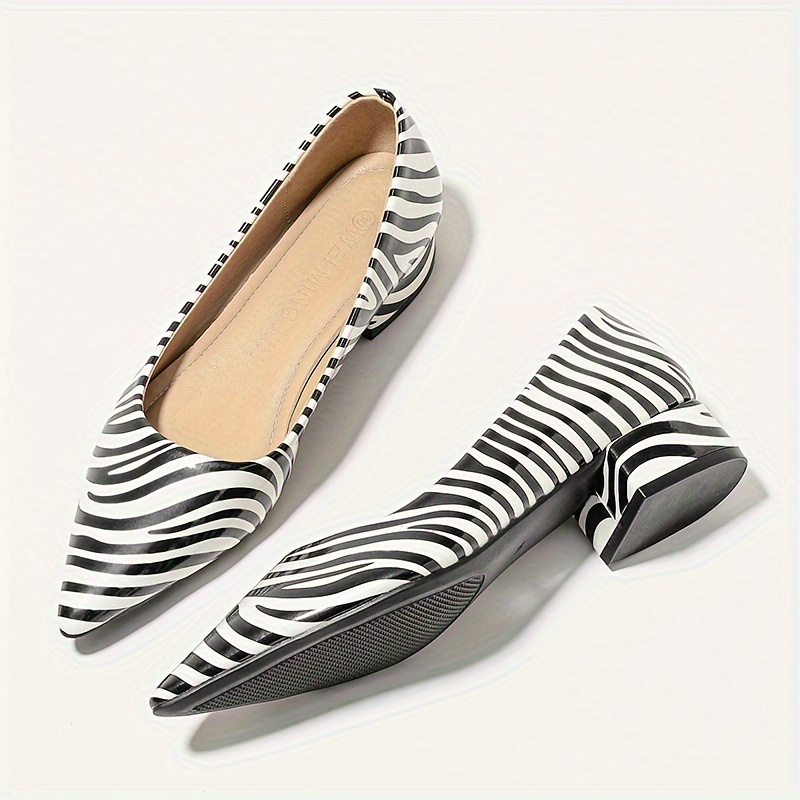 Office hot sale zebra shoes