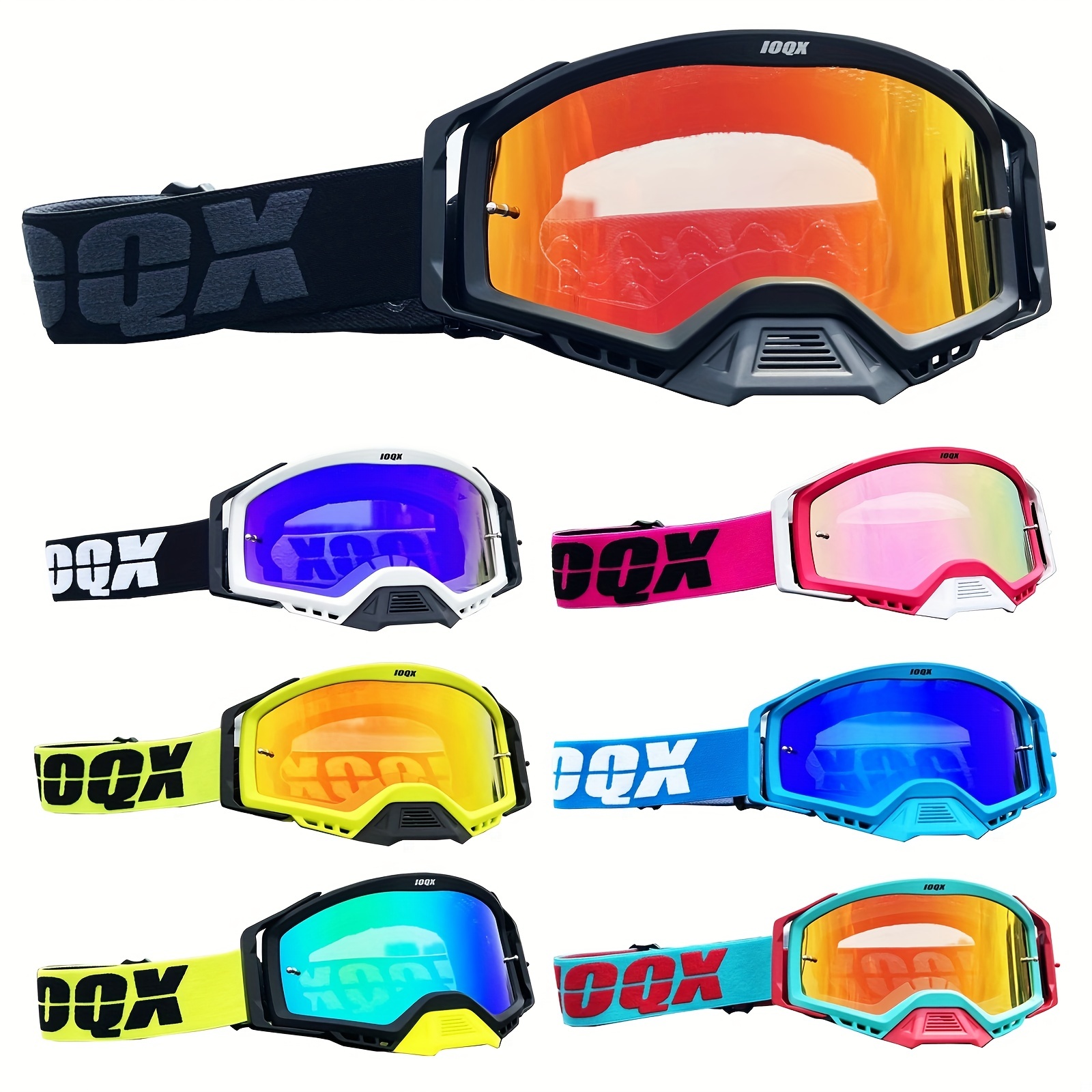 Nafeib Motocross Glasses Motorcycle Sunglasses Man Mtb Atv Outdoors Mask  Windproof Protection Cycling Racing Off Road Goggles - Automotive - Temu