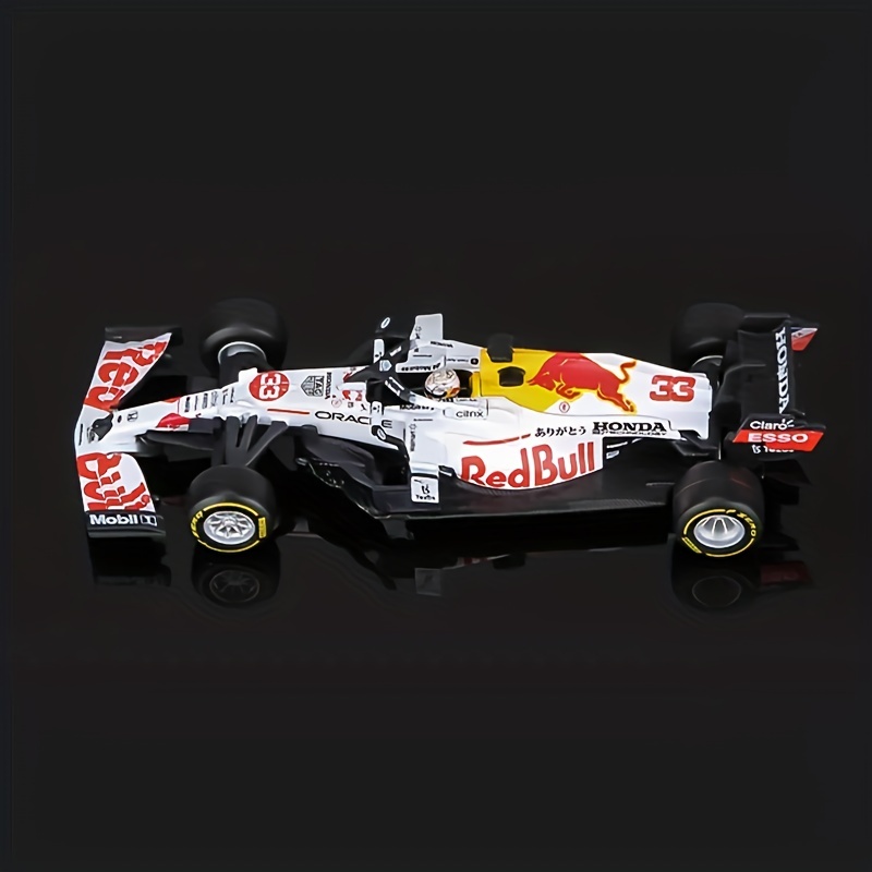 Burago Acrylic Hardcover 1:43 2021 RB16B Turkey #11 Perez #33 Verstappen F1  Formula Car Static Die Cast Vehicles Collectible Model With A Helmet Chris